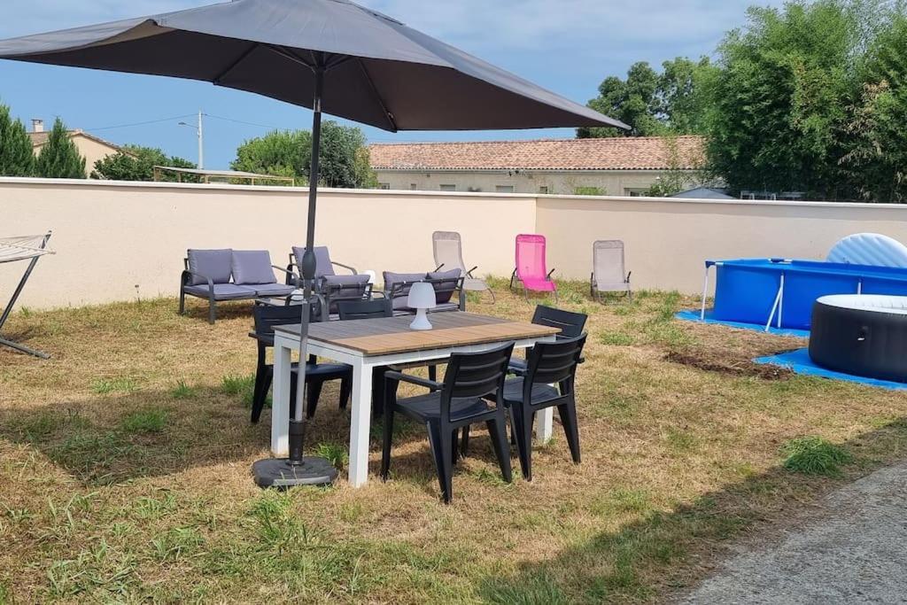 Maison Au Calme Entre Collegues Ou Famille - La Boheme - Saint-Seurin-sur-l'Isle Luaran gambar